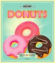 Donut Summer Sweet Poster